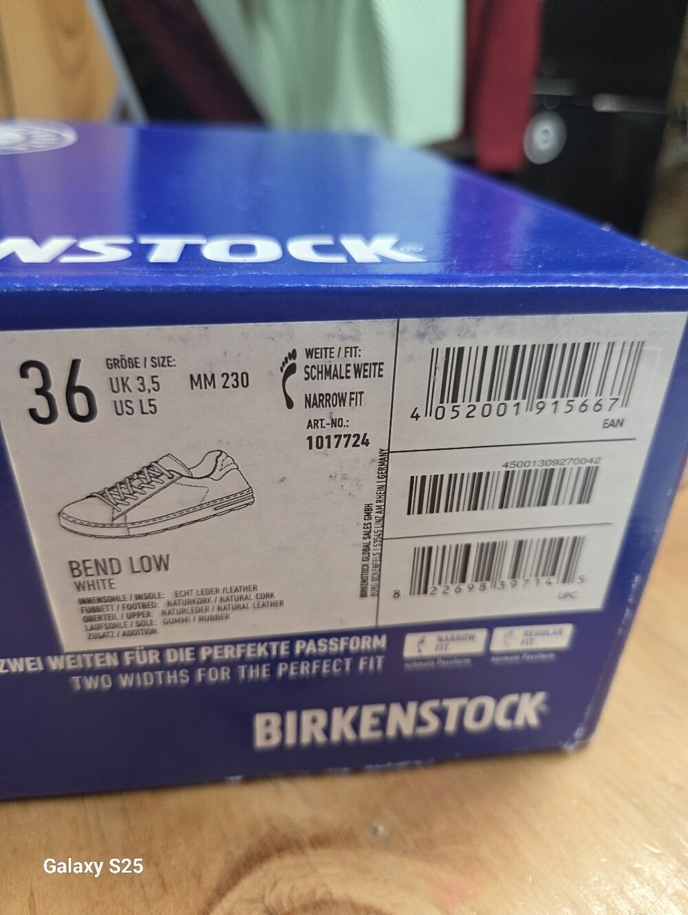 Birkenstock Bend Low Sneakers in White Sell For $165